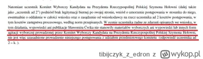 tibijczykzedron - Mam pytanie do Pana Marszałka o proces w trybie wyborczym, który wy...