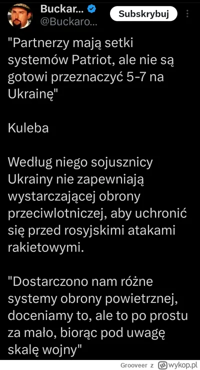 Grooveer - #ukraina #wojna #rosja #polityka