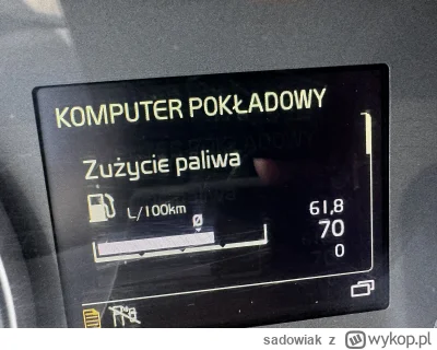 sadowiak - @bthzz nowsze też palą. To zużycie z 90000 km.  Volvo 2016 6x4, 50/50 pust...