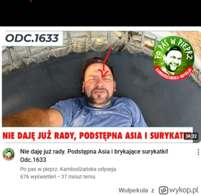 Wulpekula - #raportzpanstwasrodka
U Klapka te jego śpiochy już na miniaturce widać (｡...