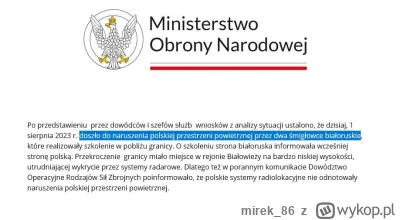 mirek_86 - #polska #bialorus #mon