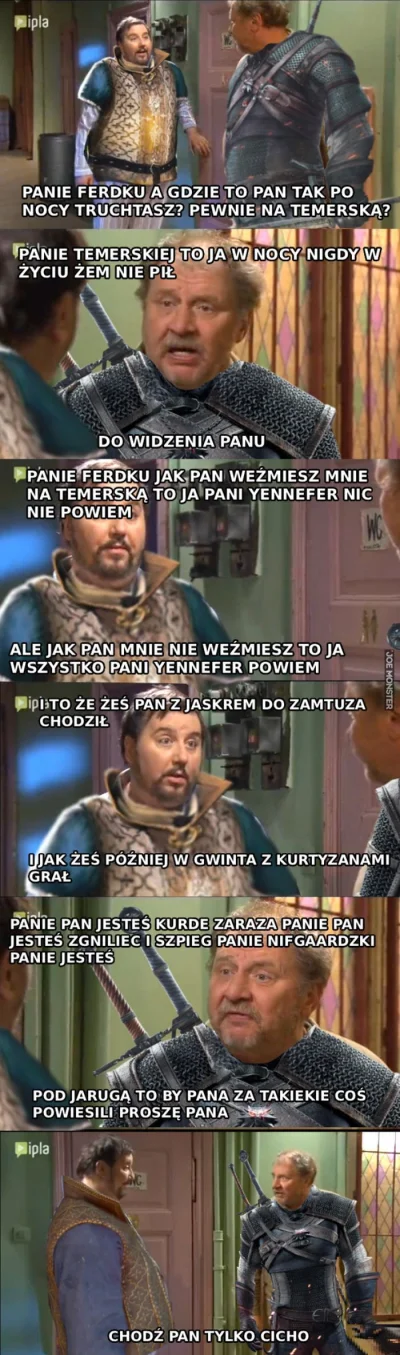 Pan_Z - Chyba mój ulubiony crossover ;D #kiepscy #wiedzmin