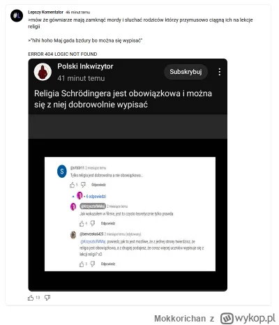 Mokkorichan - Podnóżku #napierala #lepszykomentator #lepszyministrant #lepszymagister...