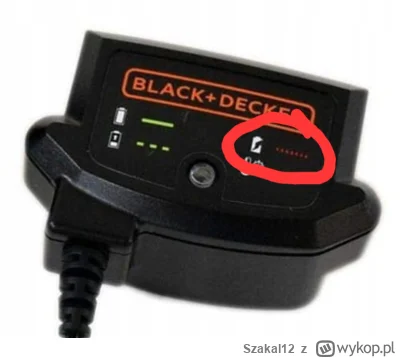 Szakal12 - Po x latach nieużywania wkrętarki #Black+decker chciałem naładować baterie...