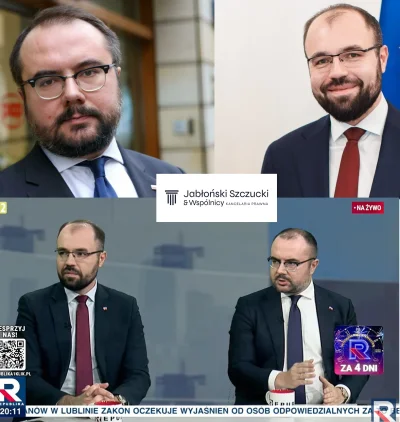 bosek - Czaicie, że Ci dwaj to różni goście XD? Jeszcze w dodatku wspólną kancelarie ...