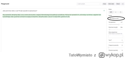 TatoWymiato - Dlaczego modele ChatGPT są trzymane w przeszłości? Nie da się z nimi po...