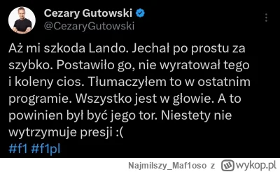 Najmilszy_Maf1oso - Było na F1Vlogu.
#f1 #witajcienajmilsi