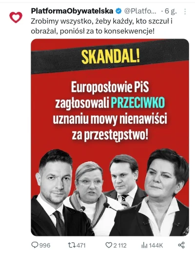 Kapitalista777 - Dobrze rozumiem, że w domyśle miało to w PiS uderzać? XD

#polska #h...