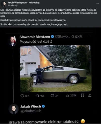 d4wid - #bekazprawakow #tesla #polityka #bekazpisu