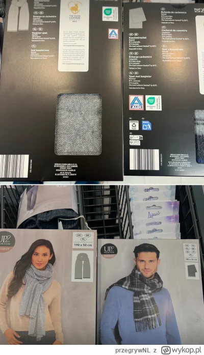 przegrywNL - Jeżeli w Aldi jedyny dostępny szalik z kaszmirem dla mężczyzn kosztuje 6...