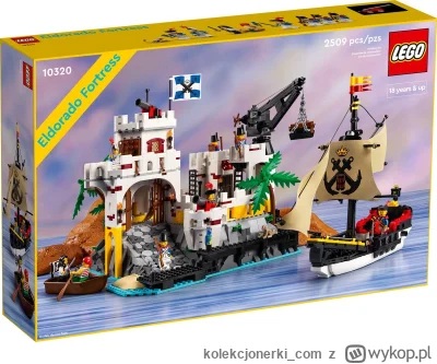 kolekcjonerki_com - 7 lipca premierę mieć będzie zestaw LEGO Pirates 10320 Twierdza E...