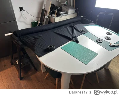 Darknes17 - @Darknes17: moje pierwsze stanowisko, w malym mieszkaniu na stole jadalny...