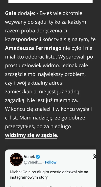 bedebralcienastarcie - @ZwyklyRoman: czyli co? Czekają na rozprawę tak długo czy boxd...
