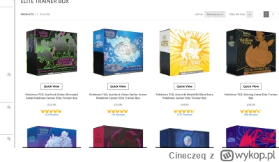 Cineczeq - #pokemontcg Ale FOMO, z PC znikają już po kolei wszystkie etb, nawet te co...