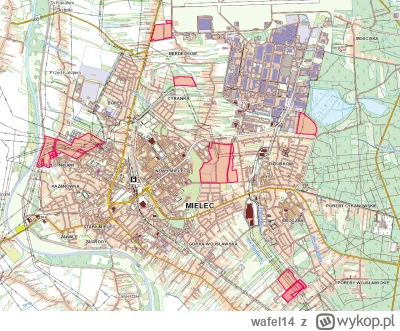 wafel14 - #rod a tak z ciekawości zaznaczyłem na geoportalu RODy w miastach, które og...