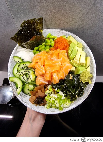 xbix - Domowy sushi bowl z łososiem ᶘᵒᴥᵒᶅ

#gotujzwykopem 
#jedzzwykopem