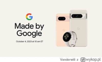 Vanderwill - #apple #pixel #google #android

Trwa prezentacja Pixel 8.