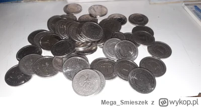 Mega_Smieszek - Kurła, od pół roku szukam złotówki z 2023 i nie ma. Mam 5, 2, 50, 20,...