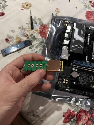 DavyX - Mireczki mam dysk 2230 ze steam decka z takim miedzianym heatsinkiem. Czy mog...