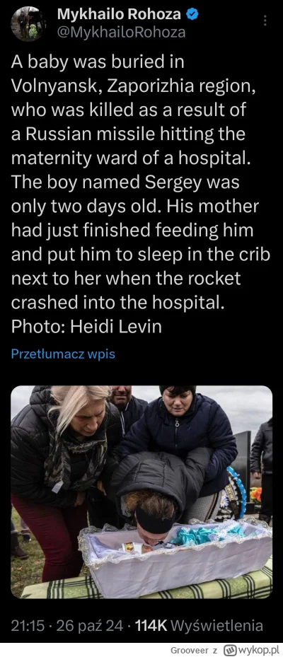 G.....r - Ile jeszcze tego cierpienia? 
#ukraina #wojna #rosja #polityka