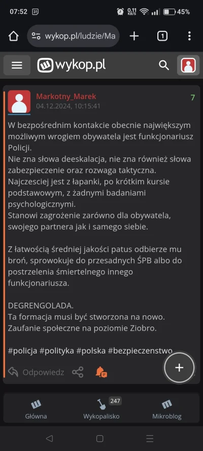 Markotny_Marek - Pół roku minęło, a treść tylko zyskała na znaczeniu...
Tak, wiem - s...