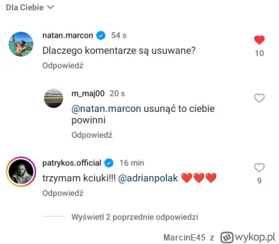 MarcinE45 - Pamietam jak wykopki liczyli na patrykosa ze to on przed walką z polakiem...