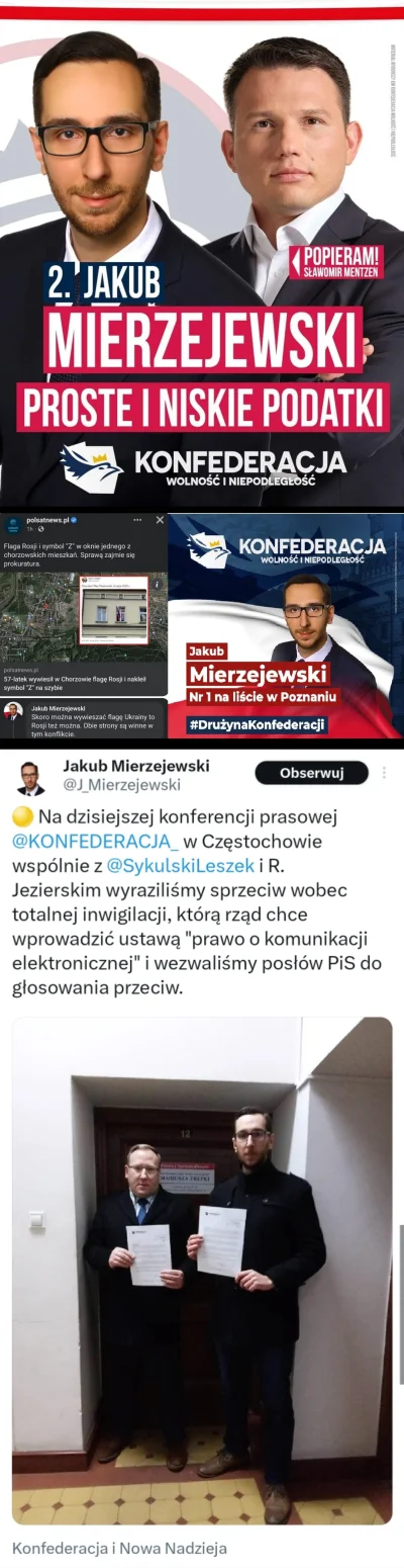 officer_K - Na największym sztandarze powiewa slogan "PROSTE I NISKIE PODATKI™" trafi...