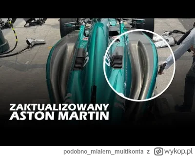 podobnomialemmultikonta - Zaktualizowany Aston Martin: #f1 #echapadoku #kubica #pansz...