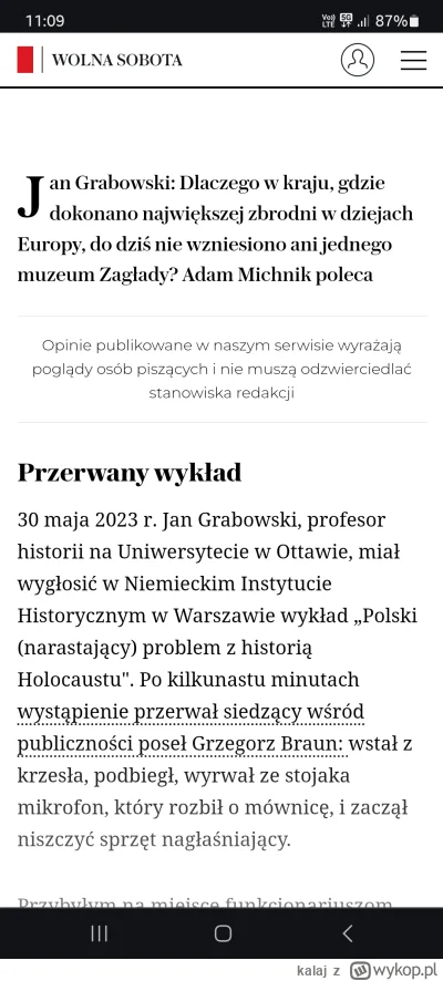 kalaj - Gość od dłuższego czasu pluje na Polskę, jeśli dalej głos takich jak on będzi...