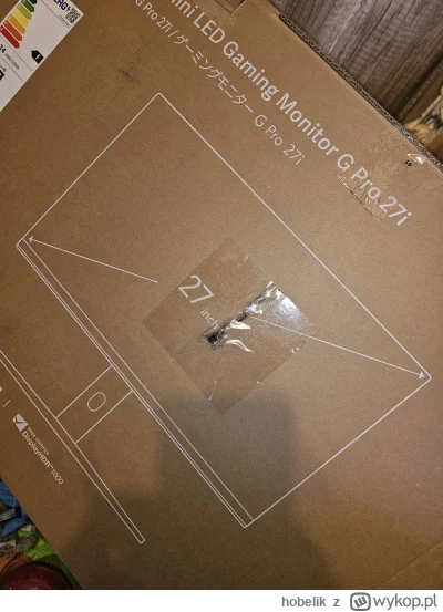 hobelik - Media Expert lecą w kulki. Zamówiłem monitor XIAOMI 27i PRO.
Pudełko otwier...