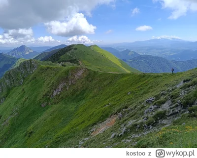 kostoo - Mała Fatra i dzisiejsze widoczki na szlaku

#gory #trekking