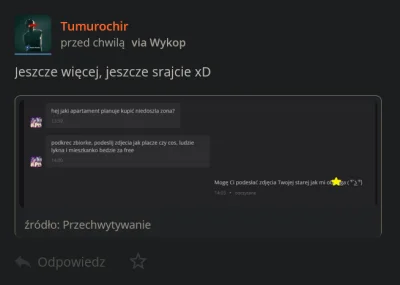 7XEN - @Wormditt: 
 Komentarze i ich autorzy poscreenowani. Zastanawiamy się nad prze...