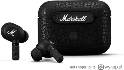 hotshops_pl - Słuchawki bezprzewodowe Marshall Motif ANC Dokanałowe Bluetooth 5.2 Cza...