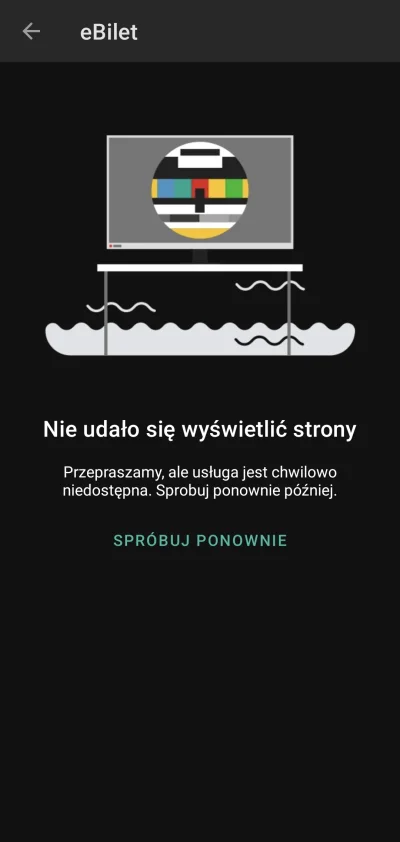 a2t1 - @ikegai: no aktualnie po wejściu w kafelek ebilet na allegro też wywala błąd x...