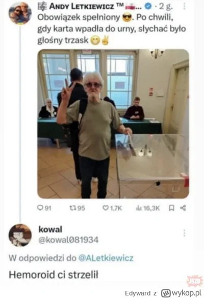 Edyward - #heheszki #polityka #czarnyhumor