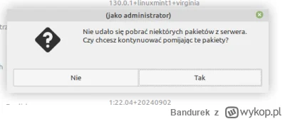 Bandurek - Od jakiegoś czasu nie mogę dokonać aktualizacji przez "Menadżer aktualizac...