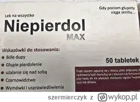 szermierczyk - @StaryDziad12: Weź ##!$%@? i zamiast nabijać się z ludzi to dawaj alte...