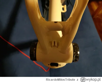 RicardoMilosTribute - #rower odebrałem ramę po malowaniu chce przykręcić prawidłowo m...