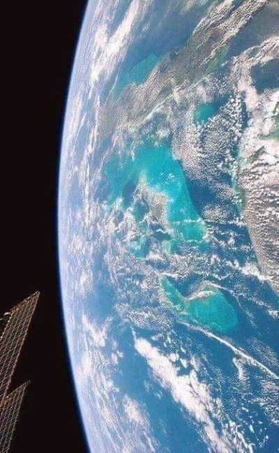 jan-chrzciciel - Ziemia widziana z ISS #ciekawostki #kosmos #ziemia #gruparatowaniapo...