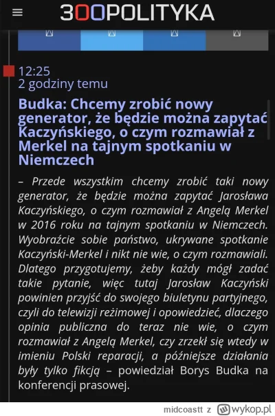 midcoastt - będzie nowy generator memów. No nie uwierzę, że oni chcą wygrać 

#polity...