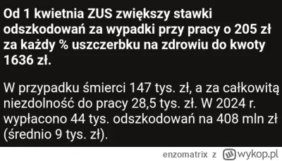 enzomatrix - Tyle jesteś warty, trybiku w maszynie, 147 tys. zł, gdy ci się noga powi...