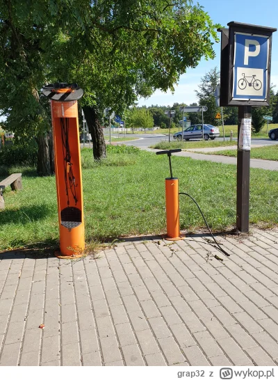 grap32 - Zapomnijcie, że gdzieś pod Bydgoszczą skorzystacie ze stacji naprawy roweru ...