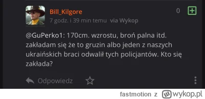 fastmotion - @Pasterz30: jeden już się rano odpalił, nawet zakłady przyjmował. Aż cię...