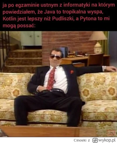 Cinoski - #heheszki #humorinformatykow