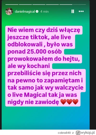 cobra840 - #danielmagical i jak tam wykopki zadowoleni
