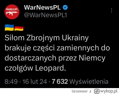 Grooveer - @czerwonykomuch a te Leopardy co mają to i tak są problemy