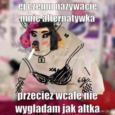 Zoyav - zastanawia mnie co kręci facetów w zlewaczałych patusiarach alternatywkach bo...