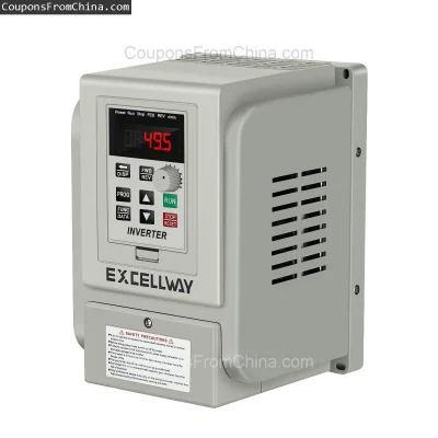 n____S - ❗ EXCELLWAY 3kW 220V PWM Control Inverter 1Phase Input 3Phase Out [EU]
〽️ Ce...