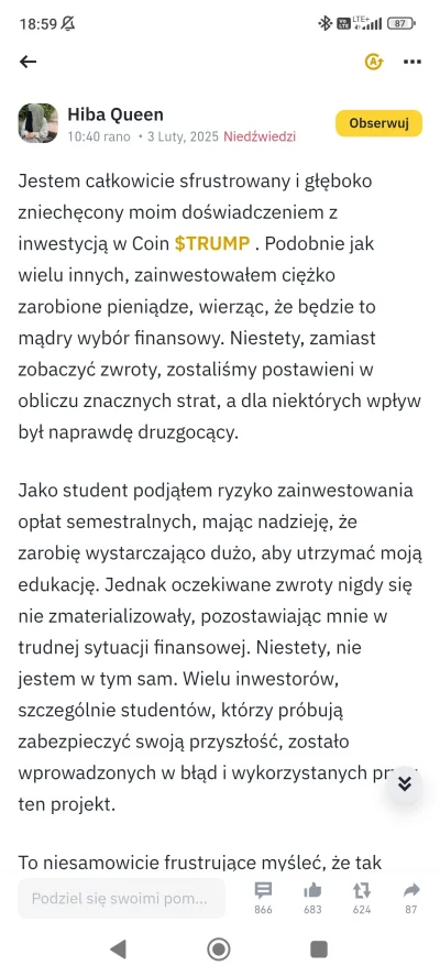 Glupiii - jak macie zly humor bo spadki to poczytajcie sobie te fora binance i humor ...