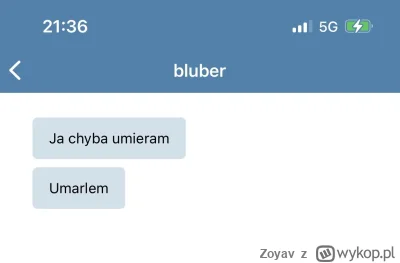 Zoyav - jakiś wykopek mi napisał że umiera, ciekawe czy jeszcze żyje hehe